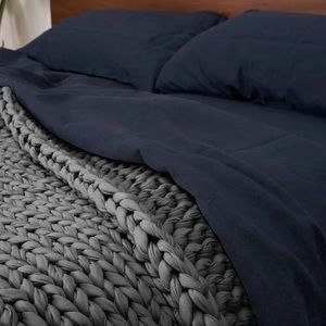 SOLD-Bearaby King Size Weighted Knit Blanket